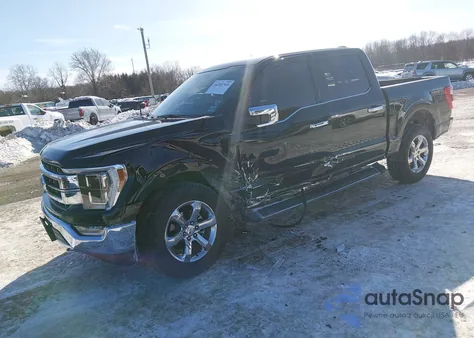 2021 Ford F-150 Lariat из США, поврежденный, VIN 1FTFW1E54MFC97490